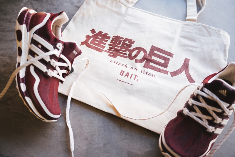 BAIT adidas Attack on Titan Collection Release Info UltraBOOST Date Buy Price Kodansha