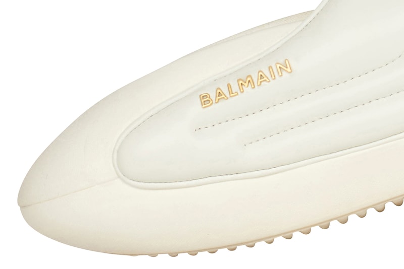 Balmain B-It Olivier Rousteing Slide Spring Summer 2022 Runway Shoe Release Information 