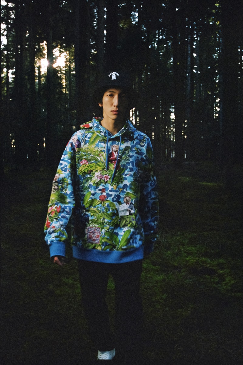 bape monkey 47 summer skate capsule collection gin fashion streetwear hoodie skateboard bottle a bathing ape