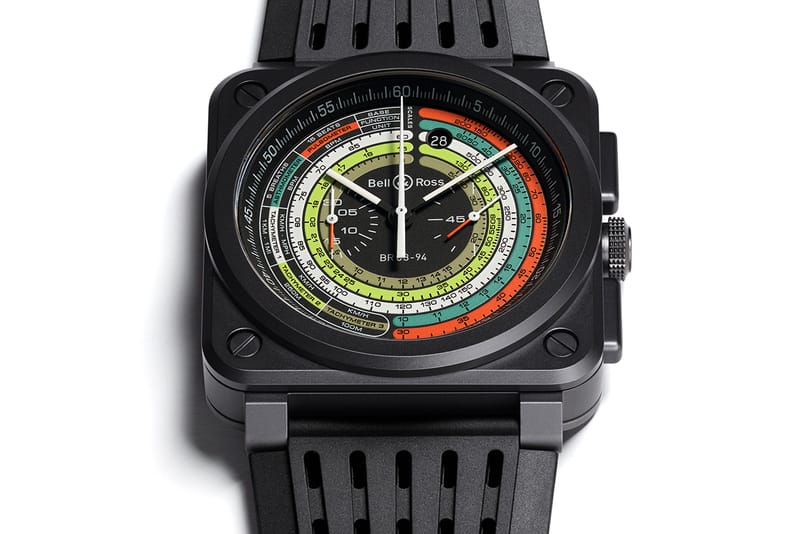 Bell & Ross Drops Colorful BR 03-94 Multimeter Exercise Tool Watch