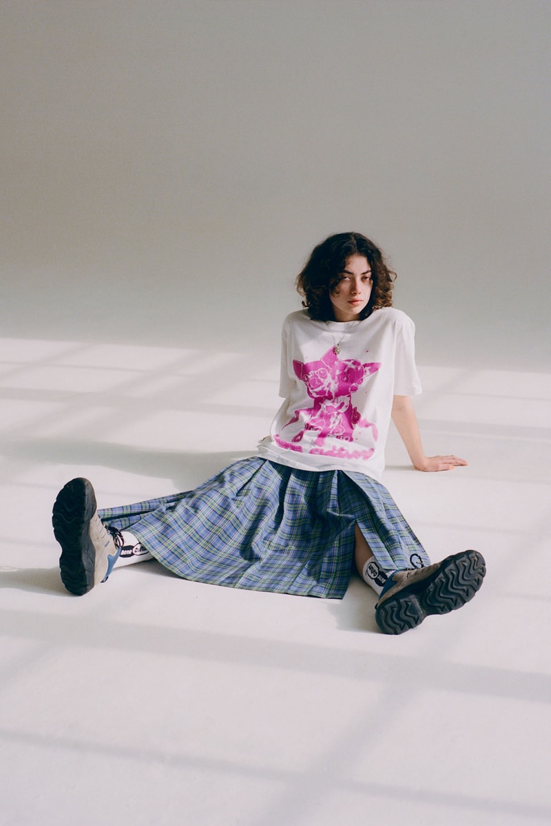 Bene Culture SS22 Spring Summer 2022 series collection graphic tee vests sweatpants sweaters beanie plaid dresses pants 