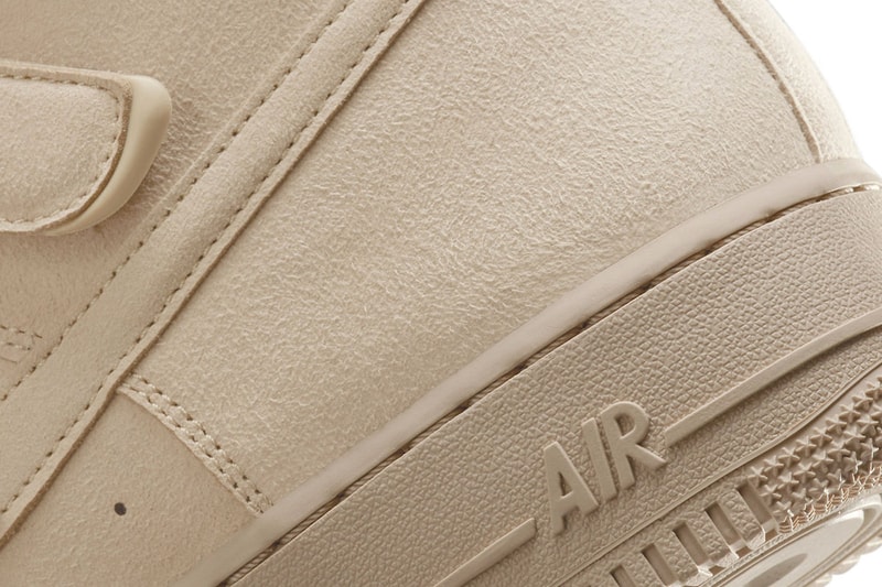 billie eilish nike air force 1 high mushroom DM7926-200 2022 special edition premium suede velcro dubrae release info date news 