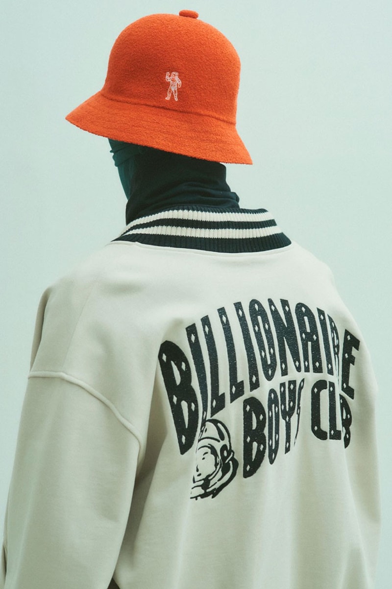 Billionaire Boys Club SS22 Collection Is All About Casual Spring Layering nigo japanese streetwear monochrome stadium jackets relaxed silhouette pharrell williams