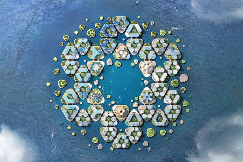 Bjarke Ingels Group Unveils Its Design For Floating City in Busan Oceanix