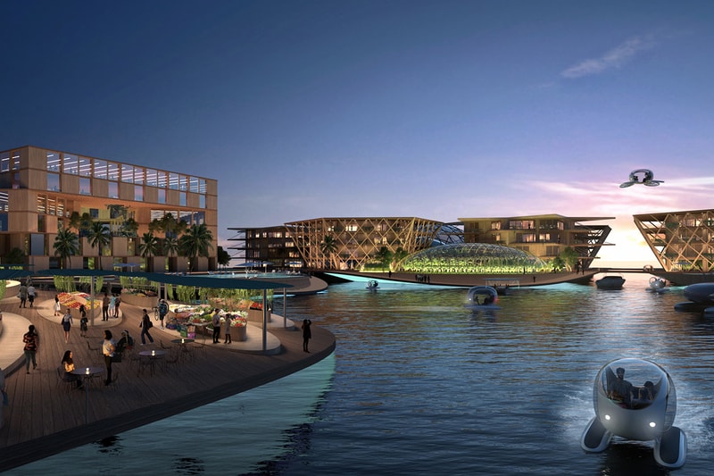 Bjarke Ingels Group Unveils Its Design For Floating City in Busan Oceanix
