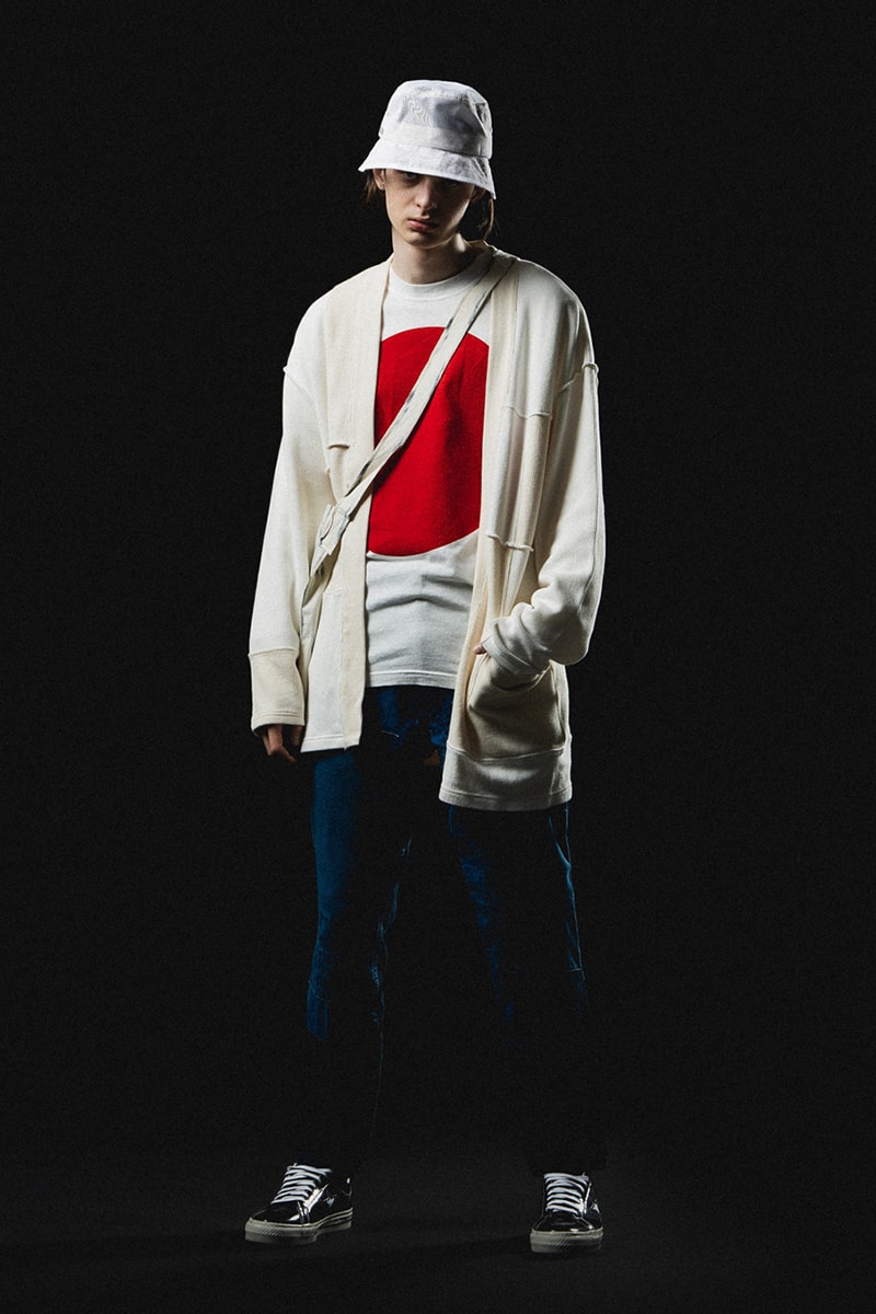 Blue Blue Japan Spring/Summer 2022 Collection New Arrivals HBX Release Info Buy Price Workwear Vest Jacket Corduroy Weave T-shirt Jeans Patchwork Worn