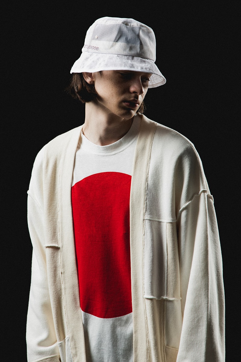 Blue Blue Japan Spring/Summer 2022 Collection New Arrivals HBX Release Info Buy Price Workwear Vest Jacket Corduroy Weave T-shirt Jeans Patchwork Worn