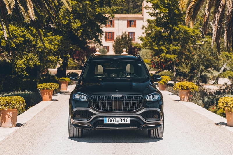 Brabus 900 Mercedes-Maybach GLS 600 4MATIC+ Tuned Custom SUV Luxury German Car Seashell Diamond Stitching Interior Customization