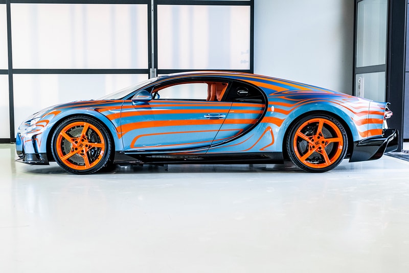 Bugatti Chiron Super Sport 273 MPH W16 Sur Mesure Vagues de Lumière Longtail Speed Record Hypercar Rare Limited Edition 