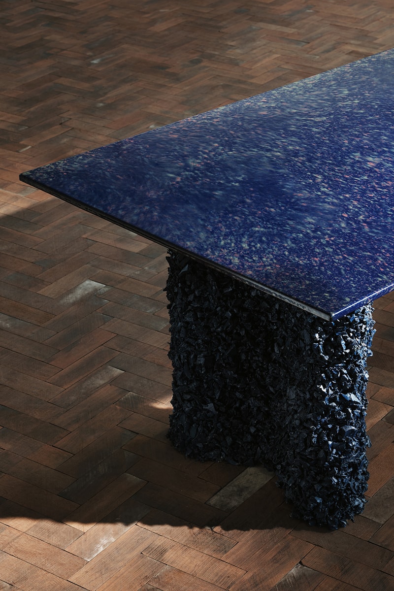 CAN’s Liquid Geology Tables Are Made From ‘Rubber Rock’ 