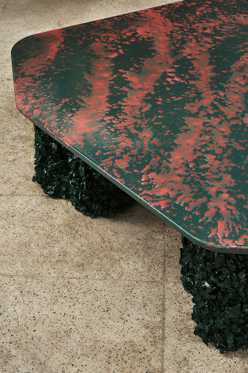 CAN’s Liquid Geology Tables Are Made From ‘Rubber Rock’ 
