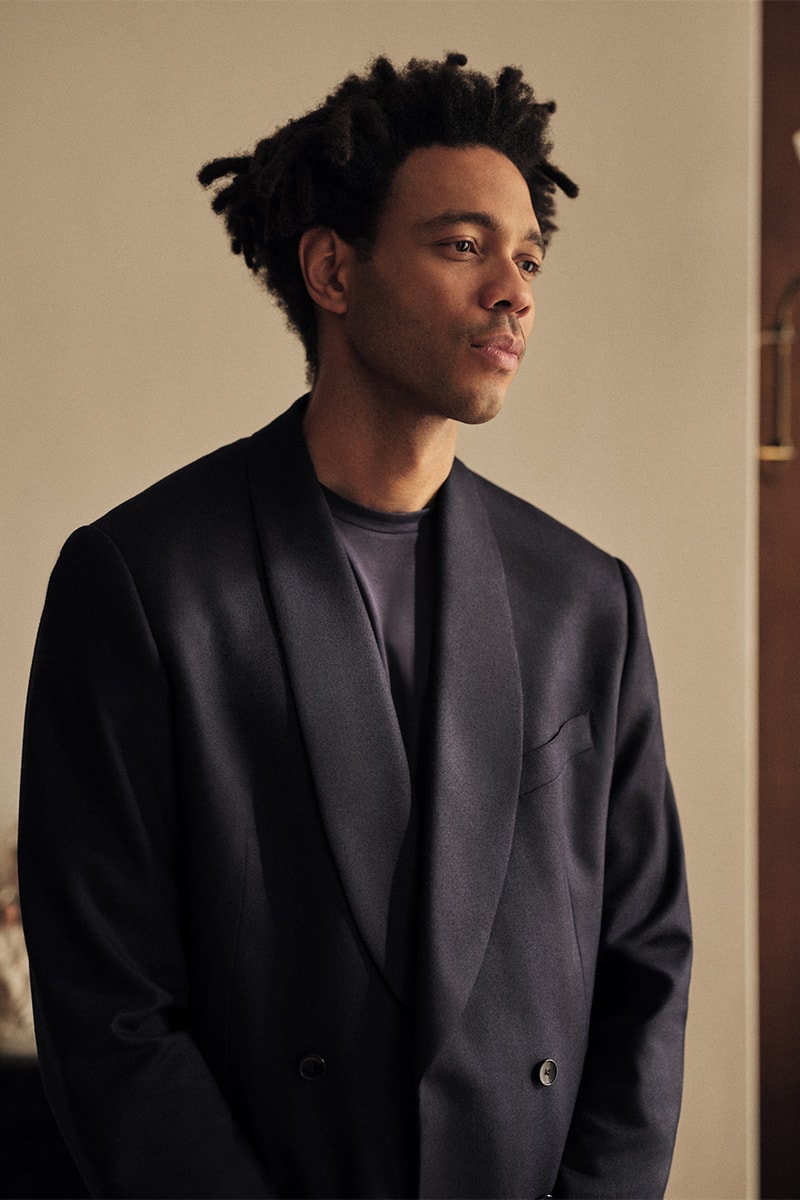 charlie casely hayford sunspel tailoring spring summer 2022 release details tailoring suit buy