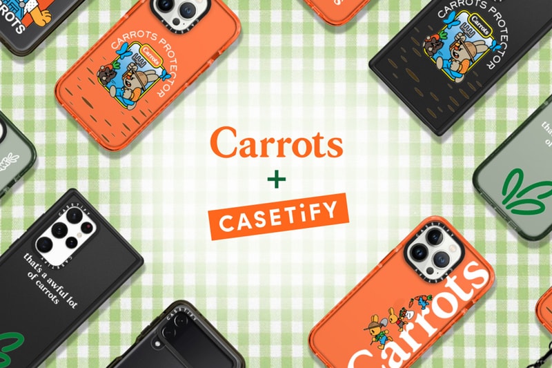 Carrots x CASETiFY Collaboration Drop 2 Release Info iPhone accessories