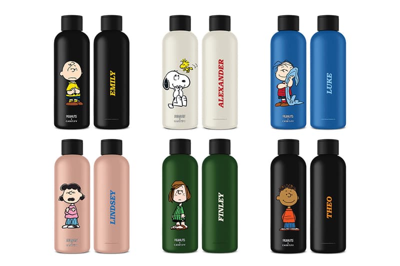 Peanuts x CASETiFY Collaboration Release Info iPhone accessories tech collab airpod cases water bottles snoopy Charlie Brown 