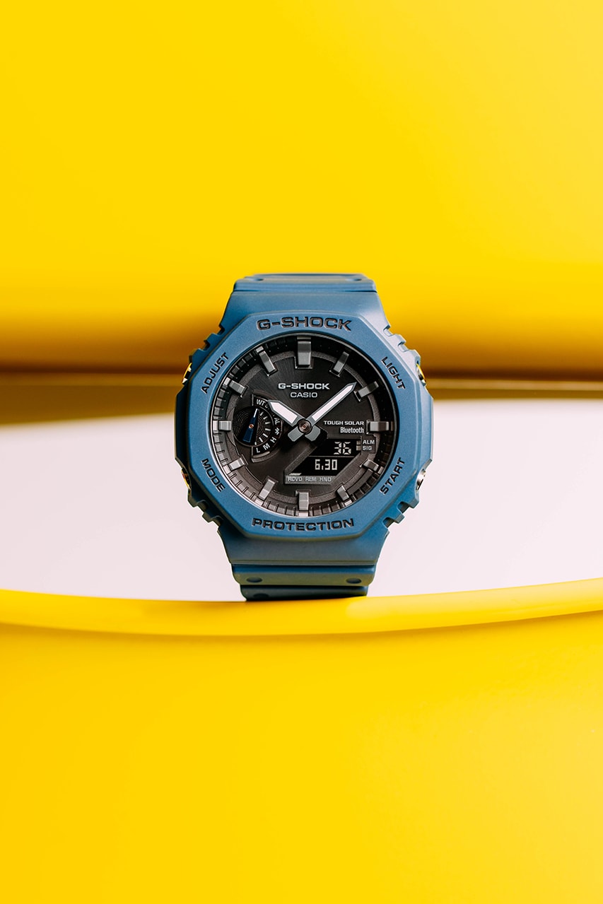 G-SHOCK Upgrades Its CasiOak GA-2100 With Bluetooth and Solar Charging