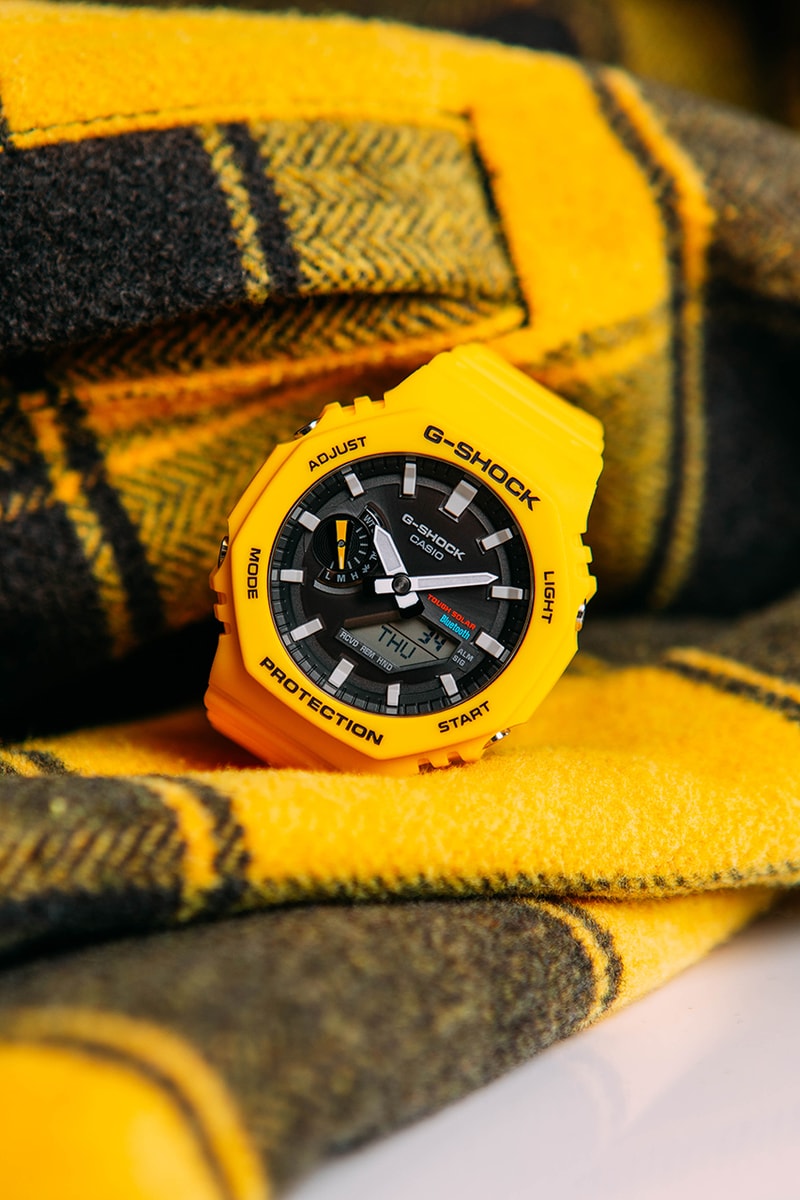 G-SHOCK Upgrades Its CasiOak GA-2100 With Bluetooth and Solar Charging