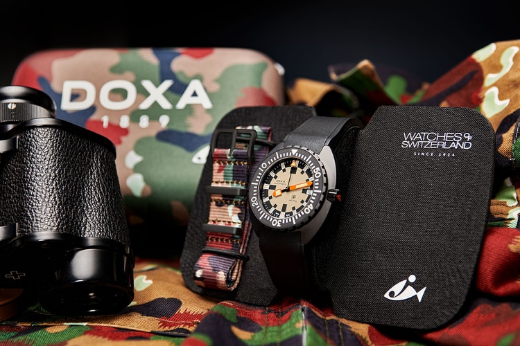 Ceramic DOXA Army Limited Edition Reporting For Duty