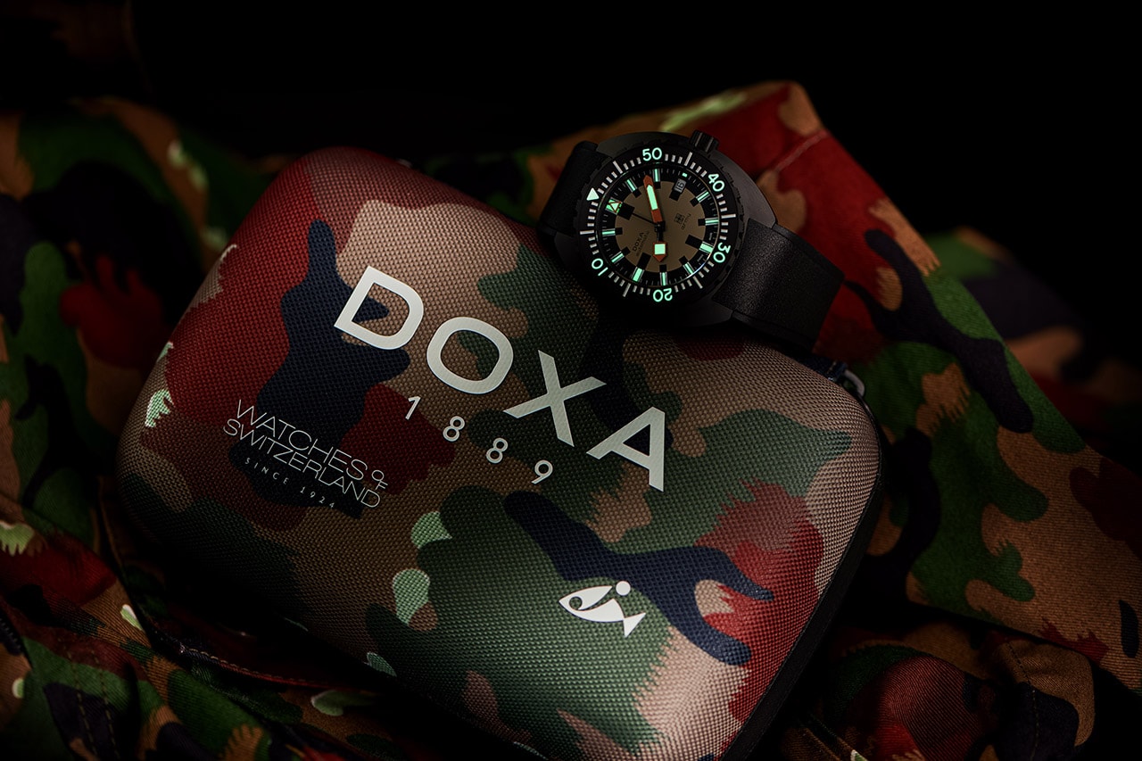 DOXA Reissues DOXA Army Through Watches of Switzerland 