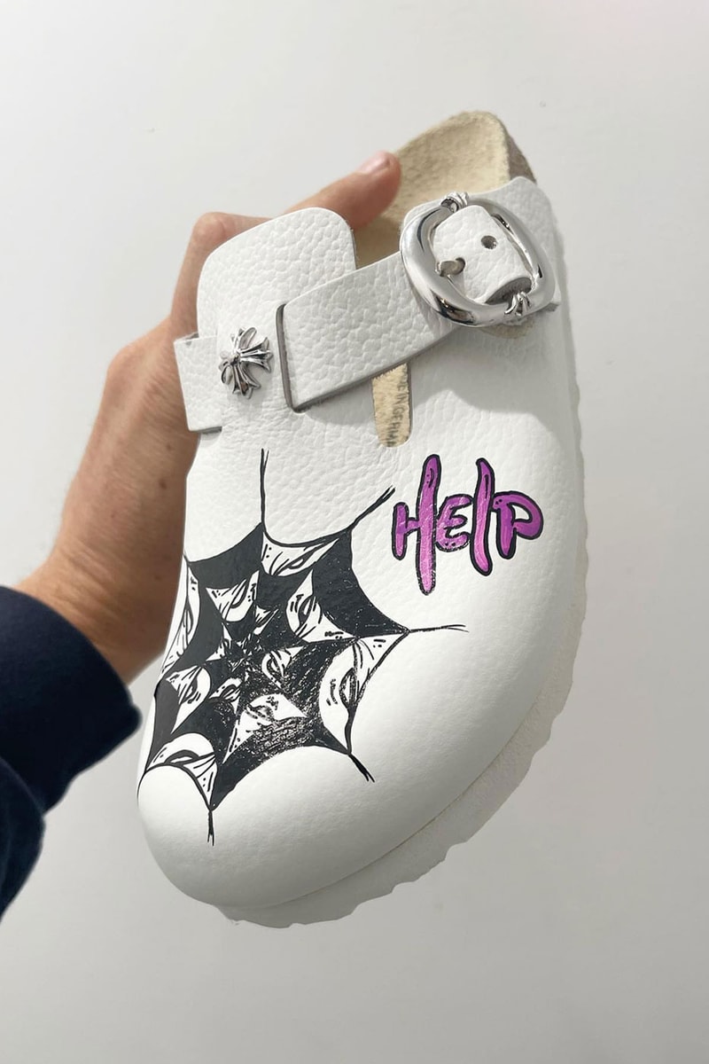 Matty Boy Teases Suspected Pair of Chrome Hearts and Birkenstock Boston Collab graffiti artist matty boy jesse jo stark
