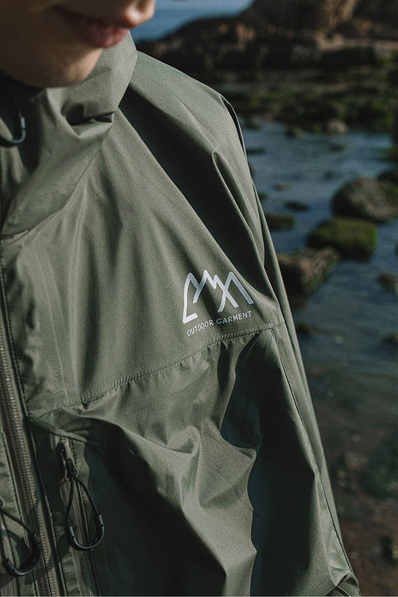 Comfy Outdoor Garments Spring/Summer 2022 Collection HBX Release Info Buy Price Shell Jackets Water Resistant Proof Cargo Pants Nylon Pockets