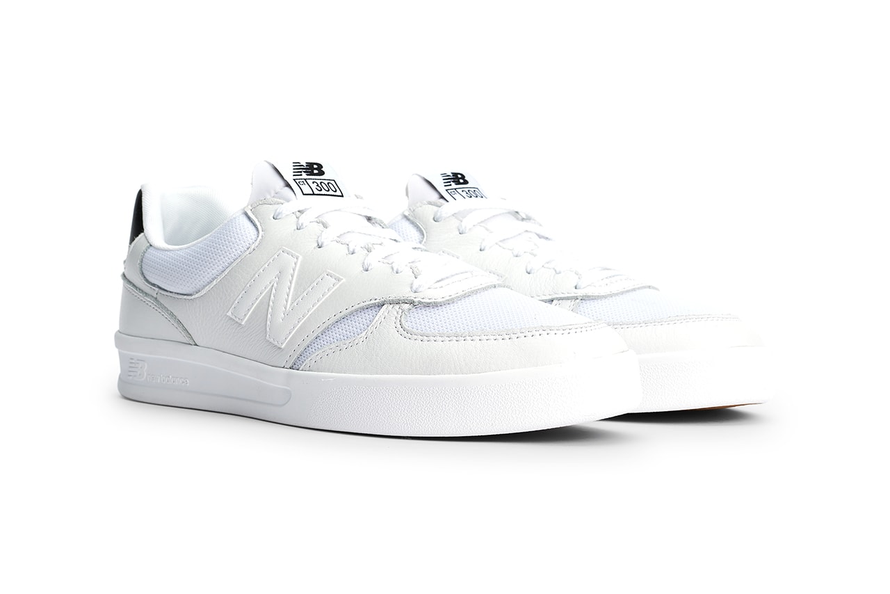 COMME des GARÇONS HOMME x New Balance CT300 White Black Spring Summer 2022 SS22 Collaboration Sneaker Drop Release Info