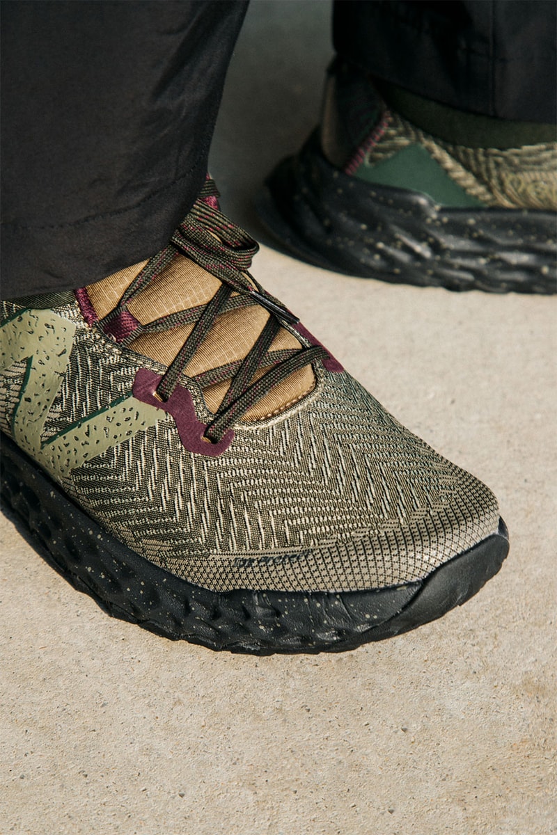 Eastlogue New Balance Fresh Foam Hierro V6 MTHIERL6 HBX Release Info Buy Price Black Gray Green