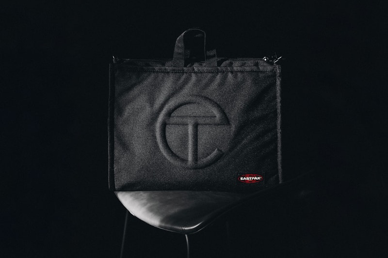 Eastpak Telfar Collaboration Collection HBX Release Info Buy Price Shopper Shopping Bags Circle Velcro Strap Backpack Laptop Padded Shoulder Compartment Carrying Carrier