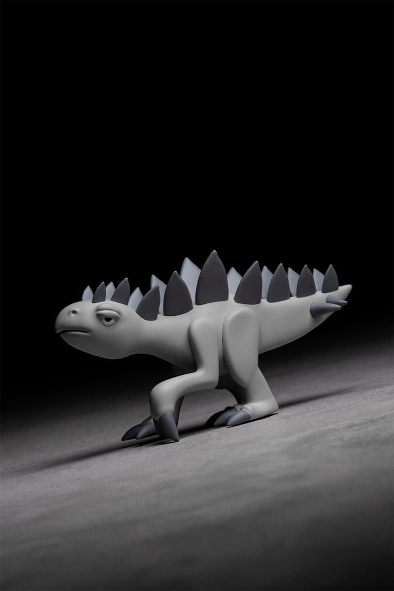 Elbo Glass Ptery Steggo Dinosaur Vinyl Art Toys HBX Release Info