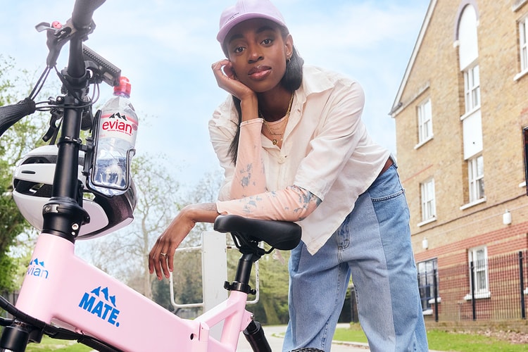 evian and MATE Celebrate Earth Day With Limited-Edition e-Bike
