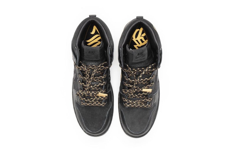 faust nike sb dunk high black gold DH7755 001 release info date store list buying guide photos price graffiti 