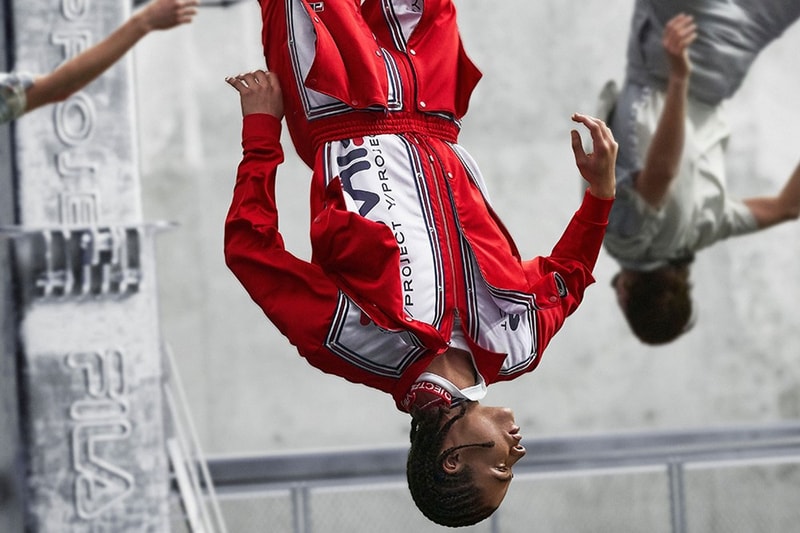 FILA Celebrates 110 Years With Y/Project SS22 Collab spring/summer 2022 glenn martens diesel jean paul gaultier redefines sportswear