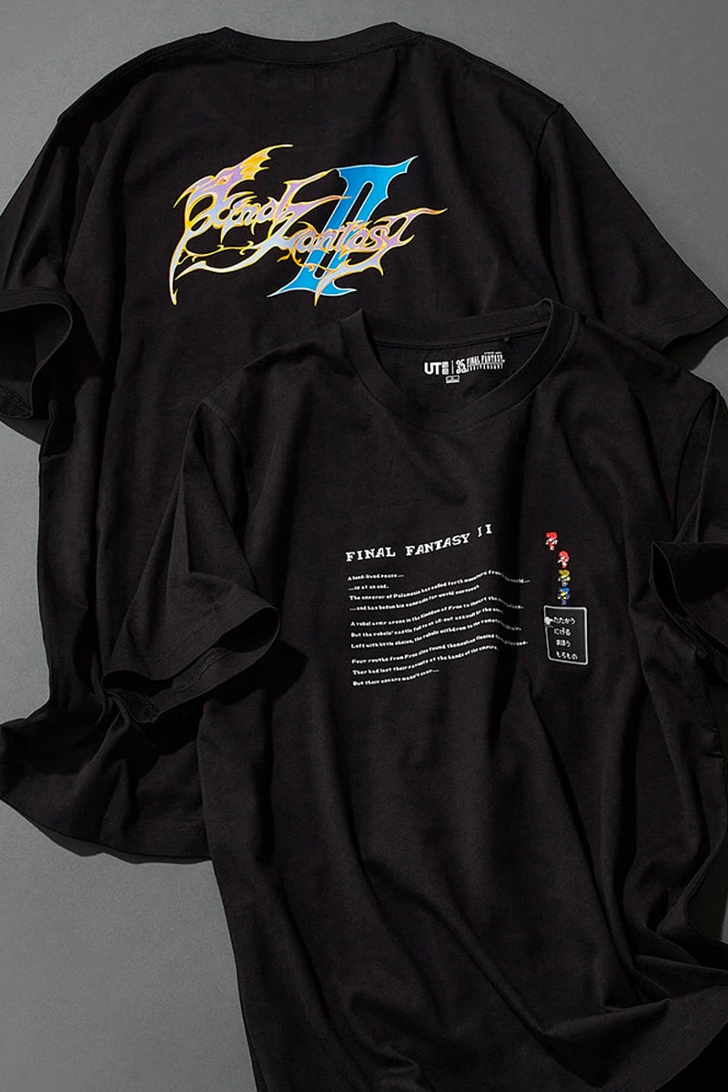 Final Fantasy 35th Anniversary UNIQLO UT Collab Release Info