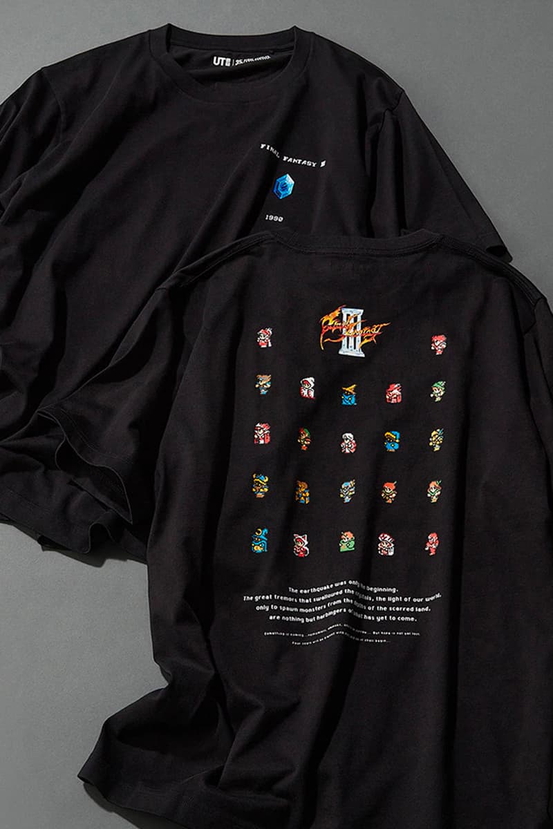 Final Fantasy 35th Anniversary UNIQLO UT Collab Release Info