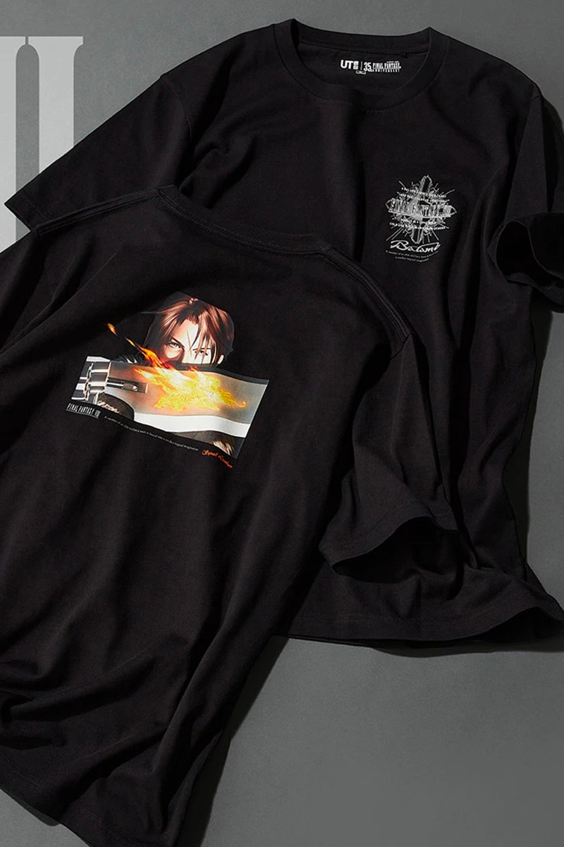 Final Fantasy 35th Anniversary UNIQLO UT Collab Release Info
