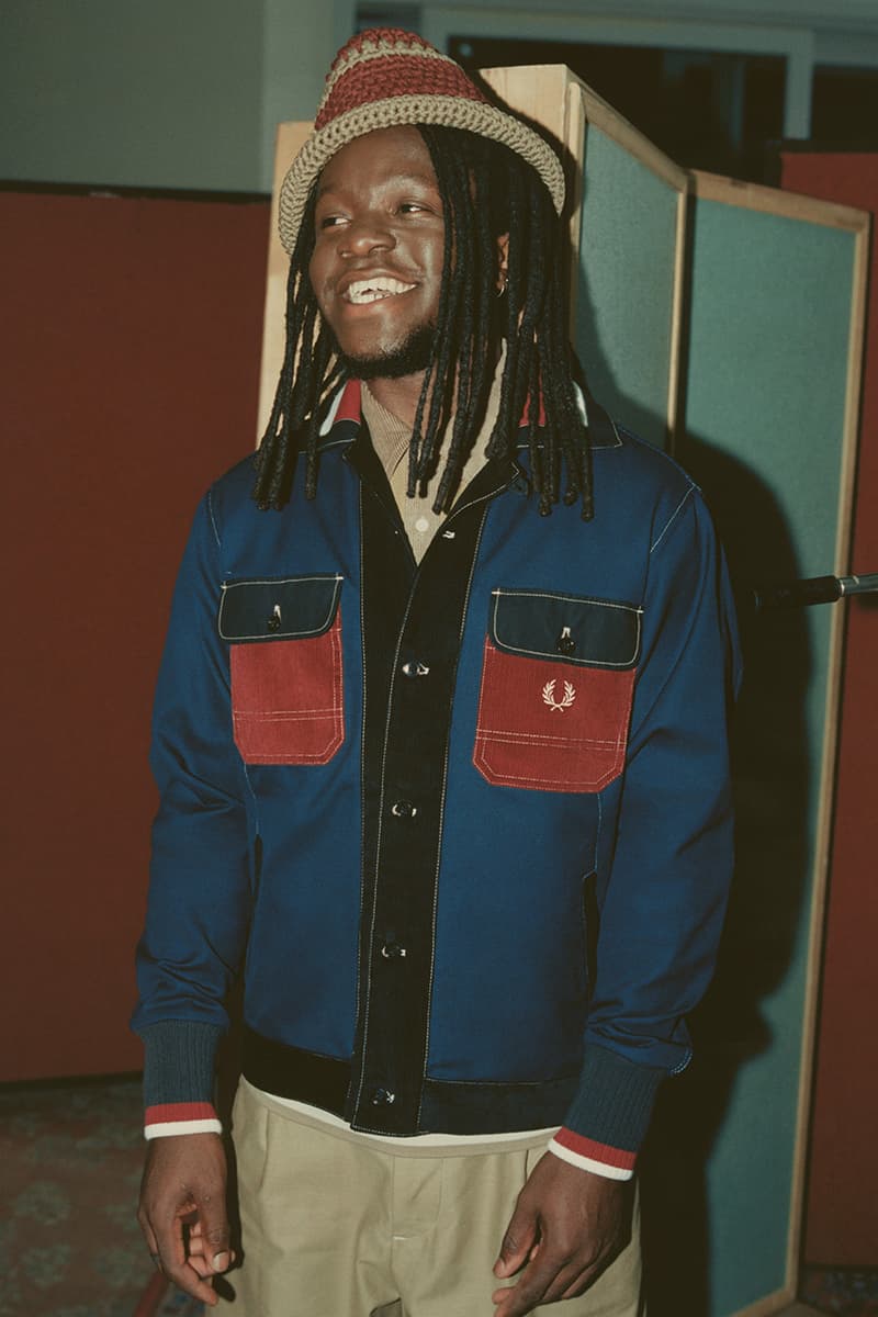 Fred Perry x Nicholas Daley SS22 Collection Info lookbook spring summer 2022