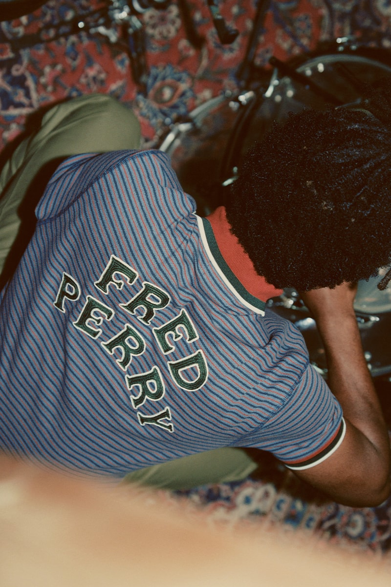 Fred Perry x Nicholas Daley SS22 Collection Info lookbook spring summer 2022