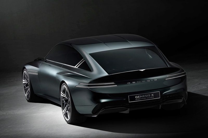Genesis X Speedium Coupe Concept Car Revealed Electric Cars EV 