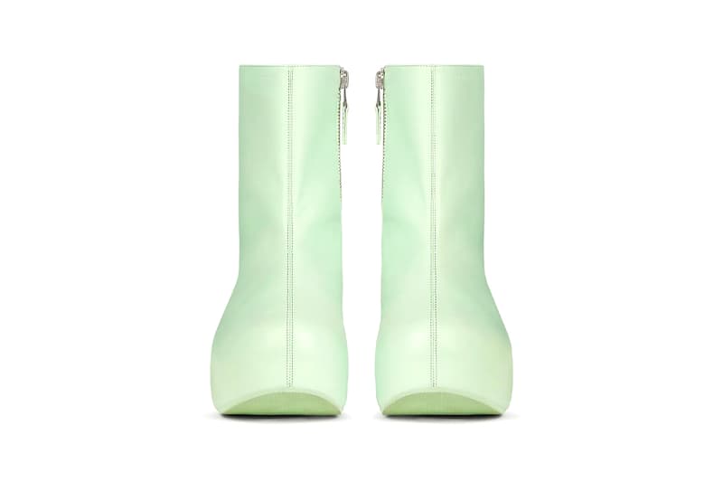 Givenchy G Clog Ankle Boots Leather Suede Matthew M Williams Black Ivory Pistachio Release Information Runway Spring Summer 2022