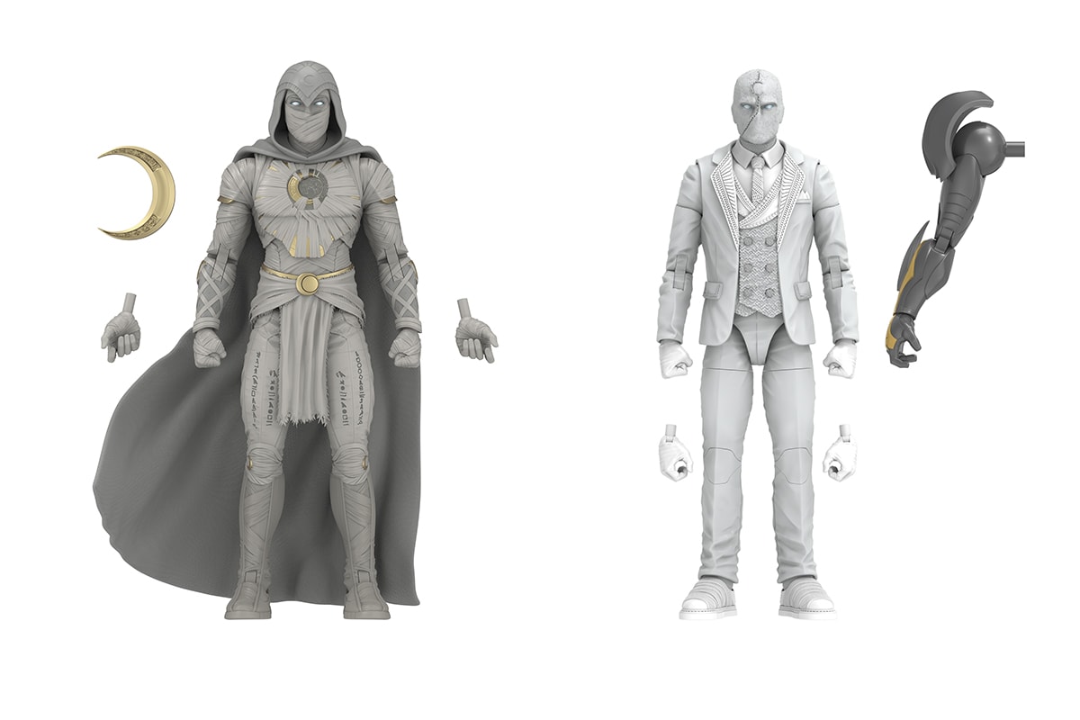 hasbro marvel legends studios cinematic universe disney plus moon knight mr action figures pre order march 2023 delivery shipping toys collectibles 