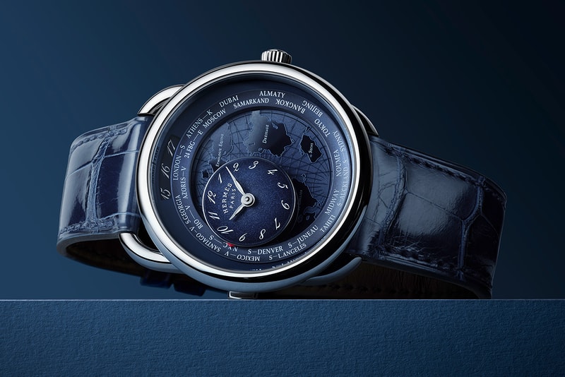 Hermes Introduces Playful Kinetic Take On the Worldtimer Complication