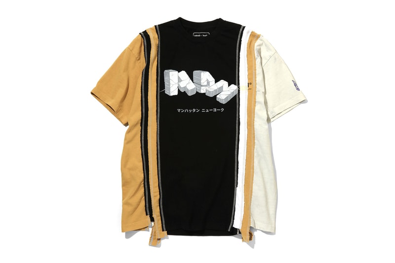 Hidden NY Needles Rebuild upcycled garments hoodies t shirts tees sweatshirts release info date price 