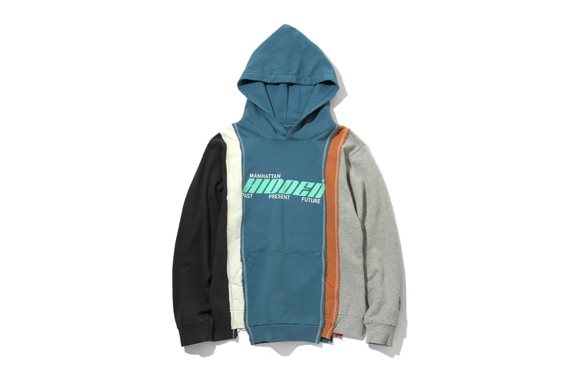 Hidden NY Needles Rebuild upcycled garments hoodies t shirts tees sweatshirts release info date price 