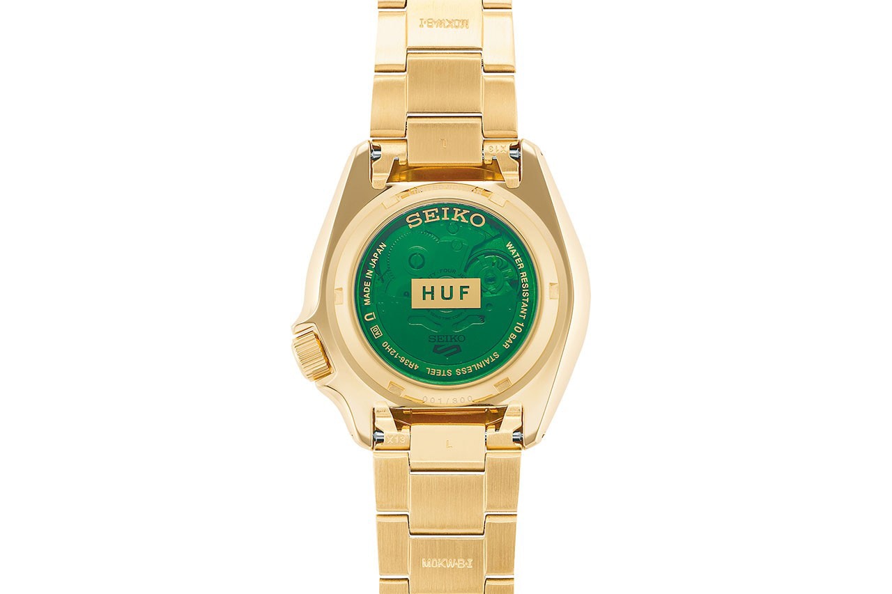 HUF and Seiko Collaborate For The First Time on a Pair of Seiko 5 Sports