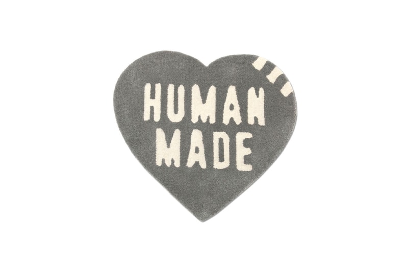 HUMAN MADE New Arrivals HBX Release Info Buy Price Heart Rugs Patchwork Cushions Windbreaker Multi-Color Sweater Hoodies T-shirts Bags Mugs