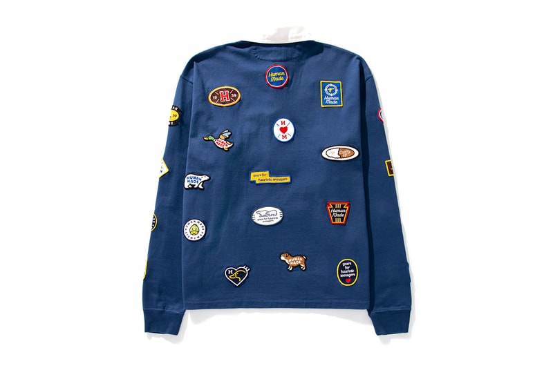 HUMAN MADE New Arrivals HBX Release Info Buy Price Heart Rugs Patchwork Cushions Windbreaker Multi-Color Sweater Hoodies T-shirts Bags Mugs