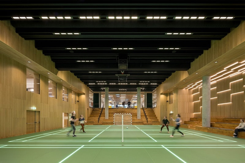 LEGO New Campus headquarters Inside Look Denmark CF Moller Architects size workplace people house fitness center workshop homestay cinema park activity zone kitchen health clinic sustainable LEED certification news 