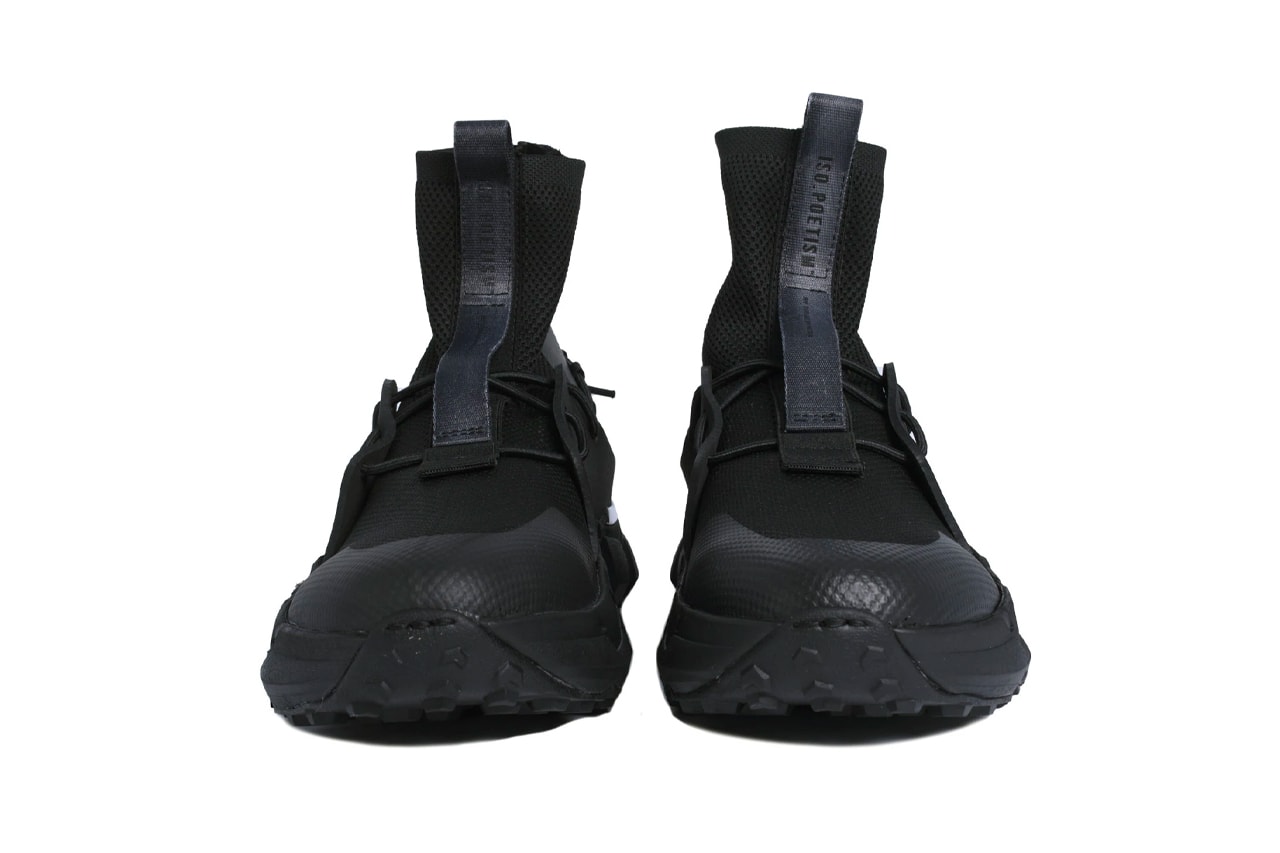 ISO.POETISM by Tobias Birk Nielsen Palavy Sneaker Black Vibram Sole Unit SS22 UJNG London Shop Concept Retailer Release Information