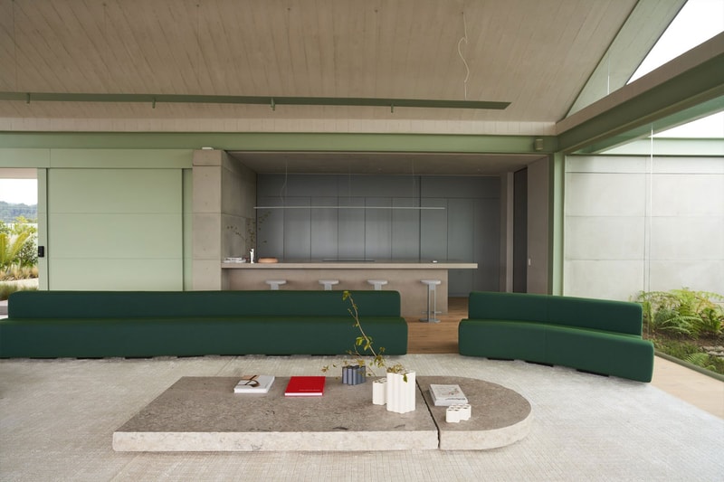 J Balvin Shows off His Mountainous Medellín Villa Cinco Sólidos Casa Aire reggaeton architecture contemporary mansion vista Takashi Murakami friendswithyou subtle japanese zen reggaeton