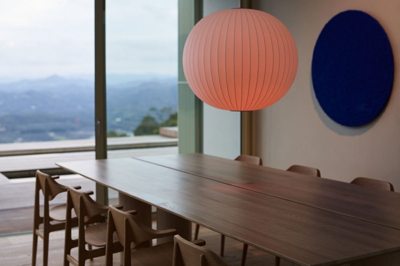 J Balvin Shows off His Mountainous Medellín Villa Cinco Sólidos Casa Aire reggaeton architecture contemporary mansion vista Takashi Murakami friendswithyou subtle japanese zen reggaeton