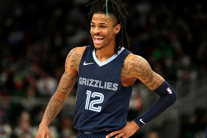 Ja Morant Wins NBA's Most Improved Player Award memphis grizzlies desmond bane playoffs